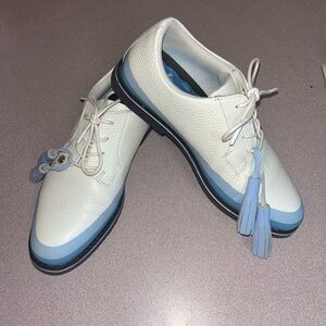 G/Fore G4 Tuxedo Tassel Gallivanter Golf Shoes Sneaker⛳️ LADIES US 8.5⛳️ Blue